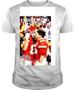 13 Seconds To Glory AFC Divisional Playoff game shirt