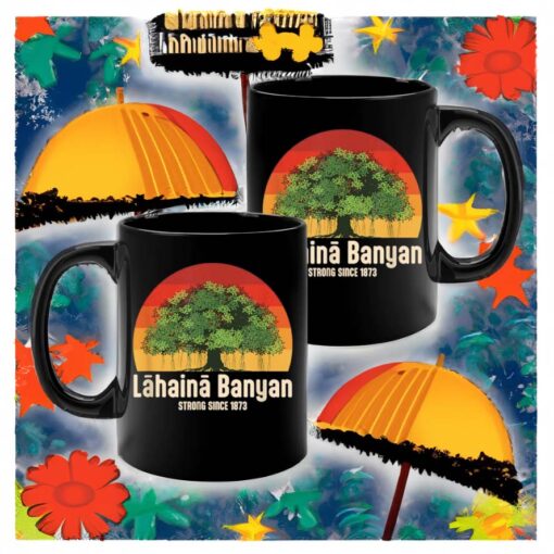 Banyan Tree Lahaina Maui Hawaii Coffee Mugs