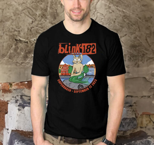 Blink 182 September 12 2023 Copenhagen Event shirts