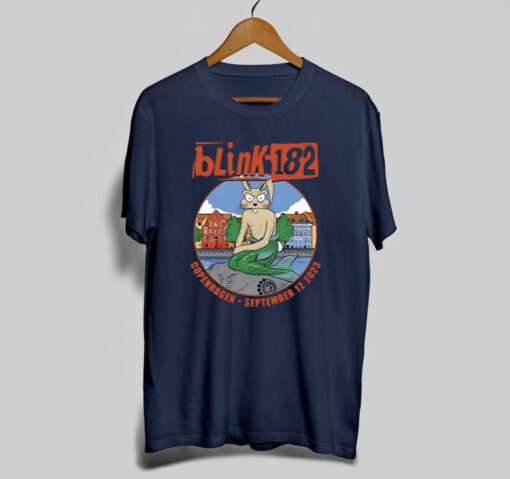 Blink 182 September 12 2023 Copenhagen Event t-shirt