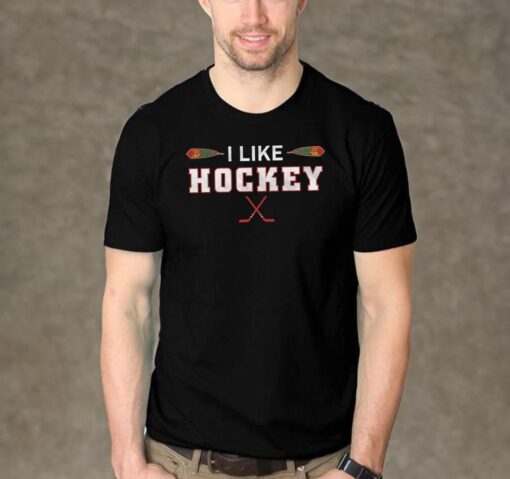 Chicago I Like Hockey T-Shirt