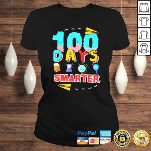 100 Days Smarter Days Of School Teacher & Student Shirt