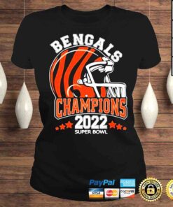 ClassicLadies New Cincinnati Bengals Super Bowl Champion 2022 Tee Shirt