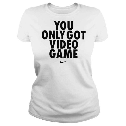 Nike you only got video game shirt - Image 3