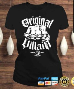 ClassicLadies Pro Wrestling Tees Shop Original Villain Shirt