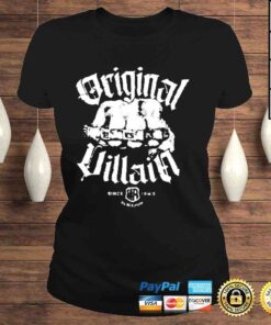 ClassicLadies Pro Wrestling Tees Store Original Villain Shirt