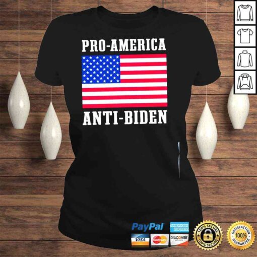 Proamerica antibiden american flag shirt - Image 3