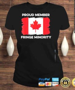 ClassicLadies Proud Member Fringe Minority Canadian Truckers Canada Truck 2022 Shirt