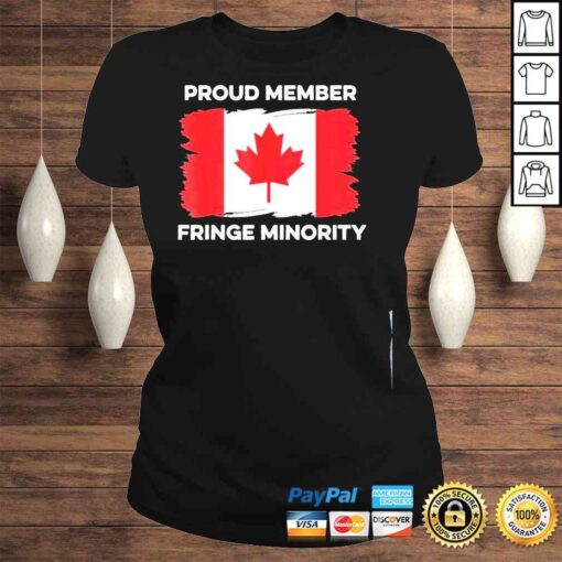 Proud Member Fringe Minority Canadian Truckers Canada Truck 2022 Shirt - Image 3