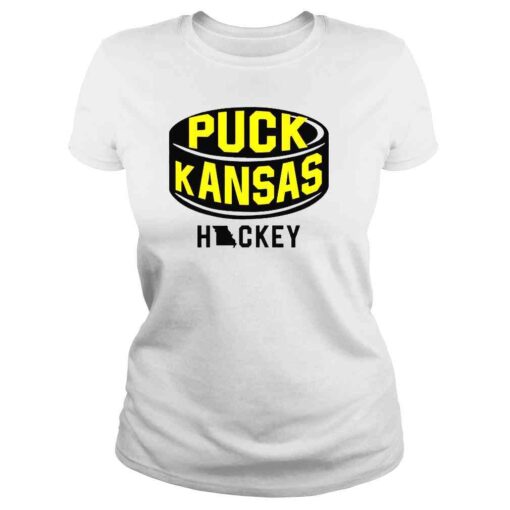 Puck Kansas Missouri hockey shirt - Image 3