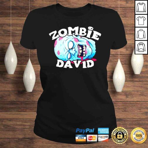Zombie david oween simple costume shirt