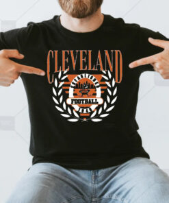 Cleveland Football Sweat Tshirt
