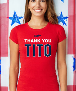 Cleveland Guardians, Thank You Tito Shirts