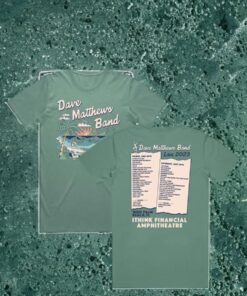 Dave Matthews Band West Palm Beach 2023 Setlist Shirts