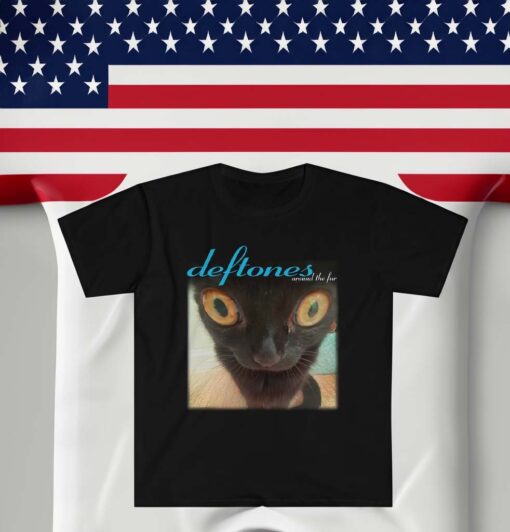 Deftones around the fur cat band Vtg Black Shirt