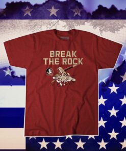 FSU Florida State Football Break the Rock T-Shirt