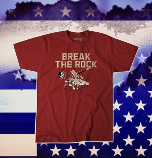 FSU Florida State Football Break the Rock T-Shirt