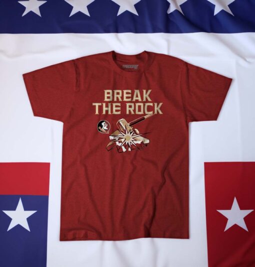 FSU Florida State Football Break the Rock T-Shirts