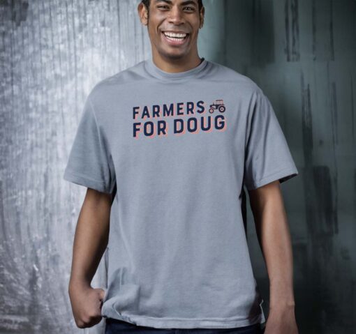 Farmers for Burgum White Cotton T-Shirt