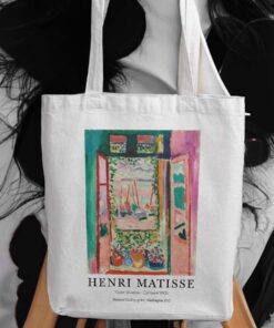 Henri Matisse The Open Window Tote Bags