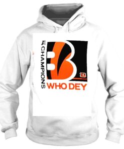 Hoodie Cincinnati Bengals Champions Who Dey 2021 shirt