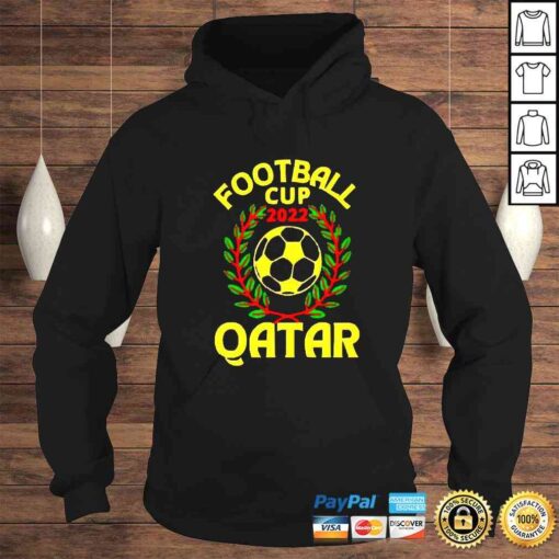 Football cup 2022 Qatar logo Tshirt