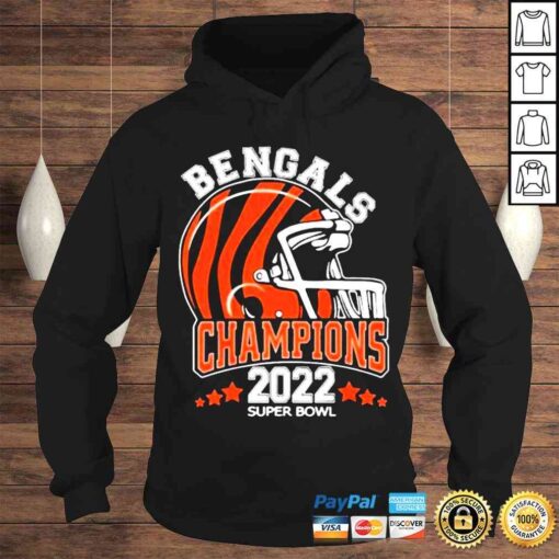 New Cincinnati Bengals Super Bowl Champion 2022 Tee Shirt - Image 4