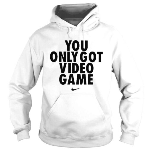 Nike you only got video game shirt - Image 4