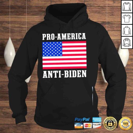 Proamerica antibiden american flag shirt - Image 4