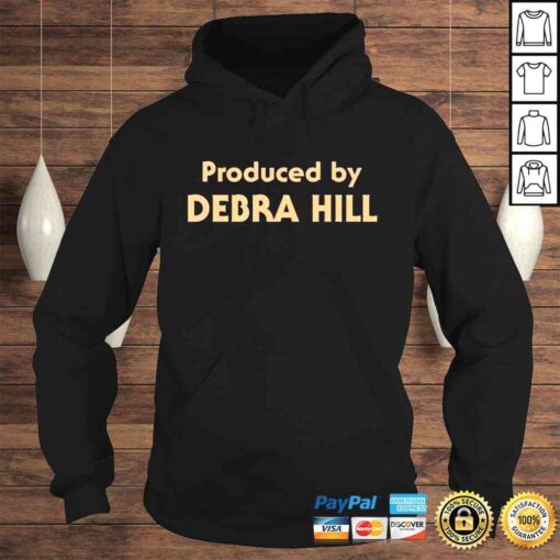 Produced by debra hill shirt - Image 4