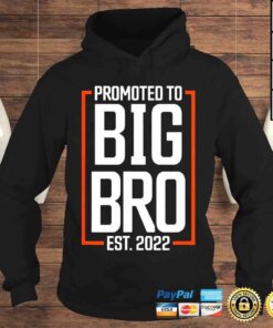 Hoodie Promoted to Big Brother 2022 Big Bro Soon To Be Big Brother Shirt