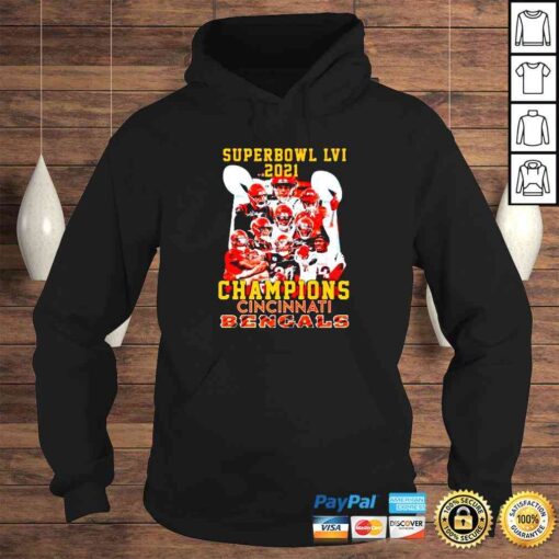 Super Bowl LVI 2021 champions Cincinnati Bengals shirt
