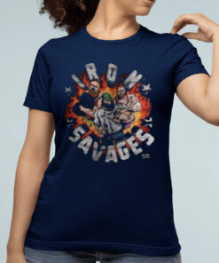 Iron Savages Pumping Iron Art Design tShirt