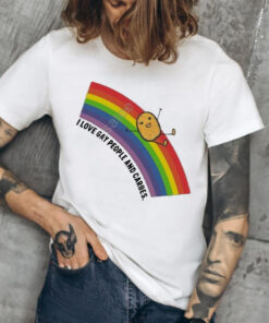 James Fell I Love Gay People and Carbes TShirt