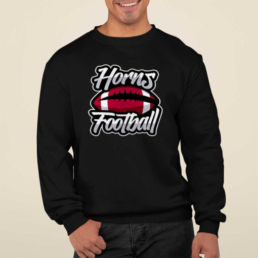 New Lambert Horns Football Script Logo Shirt - Image 4