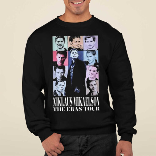 Niklaus Mikaelson The Eras Tour Photo Design T-Shirt - Image 3