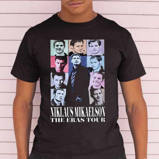 Niklaus Mikaelson The Eras Tour Photo Design T-Shirt - Image 2