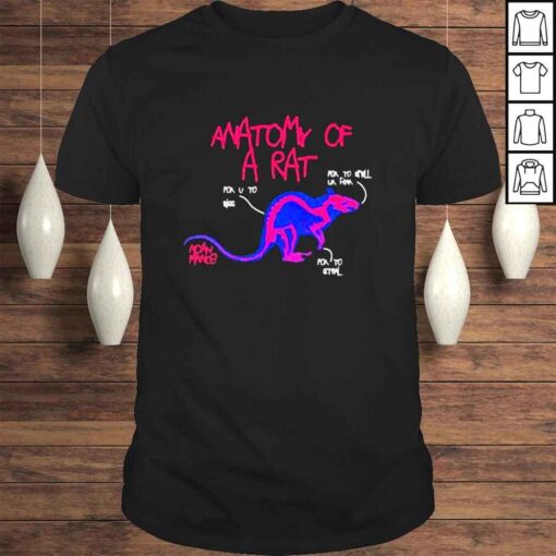 Noahfinnce Anatomy Of A Rat Shirt