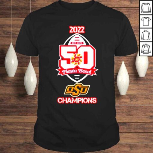 Oklahoma State 2022 Fiesta Bowl Champions New Shirt