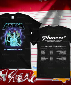 P1HARMONY P1oneer Live Tour 2023 shirt