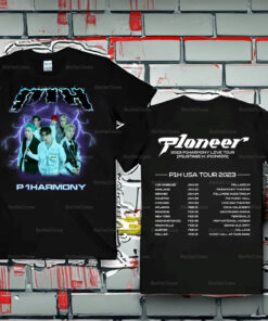 P1HARMONY P1oneer Live Tour 2023 shirts