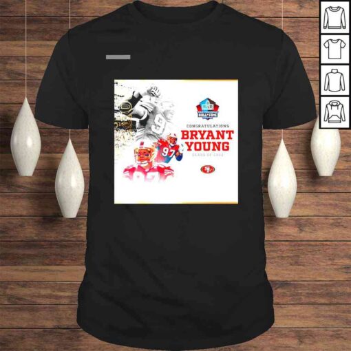 Pro Football Hall of Fame Canton Ohio Congratulations Bryant Young Class of 2022 Poster shirt