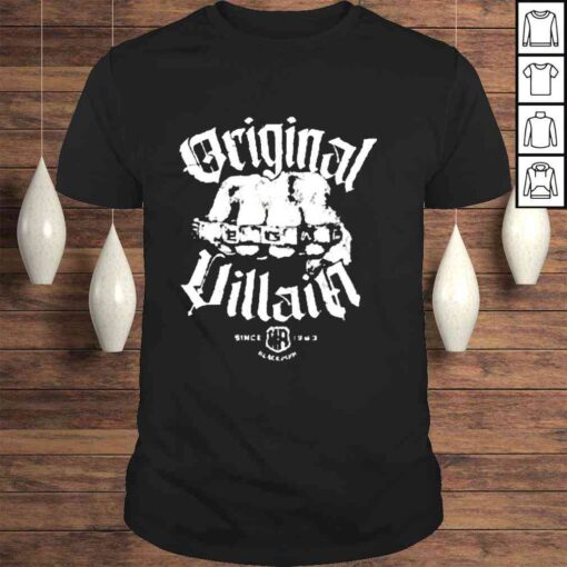 Pro Wrestling Tees Store Original Villain Shirt