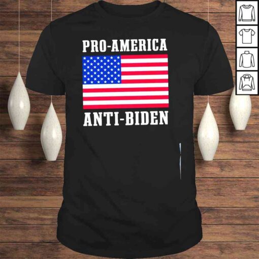 Proamerica antibiden american flag shirt