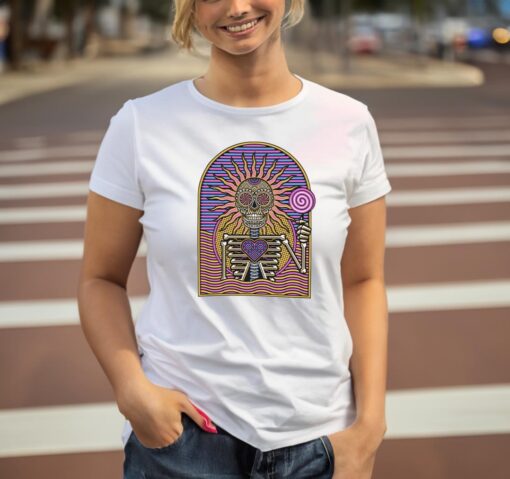 Psychedelic Skull T-Shirt