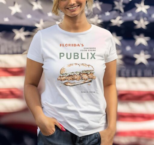 Publix Unisex T Shirt, Vintage Style, Soft Cotton Tee, Publix Sub Fans