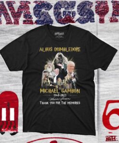 Rest In Peace Michael Gambon Albus Dumbledore 1940-2023 T Shirt