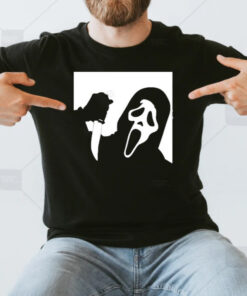 Scream Ghost Face Black & White Box T-Shirt