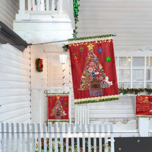 Texas Christmas Tree Merry Christmas Y’all Flags 2023