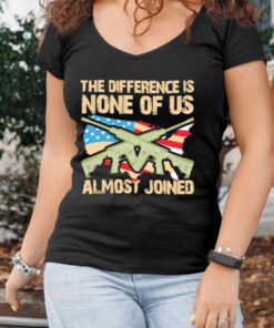 The Difference Is None Of Us Almost Joined M416 America Map shirt